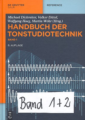 Vorderes Coverbild Handbuch der Tonstudiotechnik
