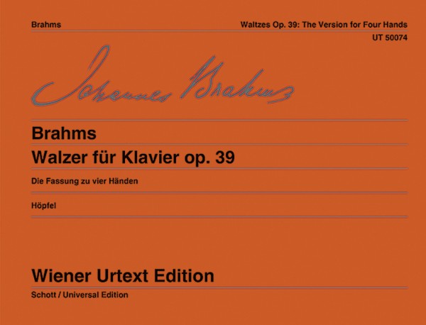 Vorderes Coverbild Walzer op.39
