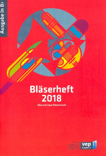 Vorderes Coverbild Bläserheft 2018 - Alte und neue Bläsermusik