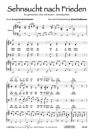 Vorderes Coverbild Sehnsucht nach Frieden