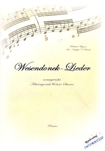Vorderes Coverbild Wesendonck-Lieder