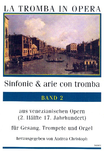 Vorderes Coverbild Sinfonie & Arie con tromba Band 2
