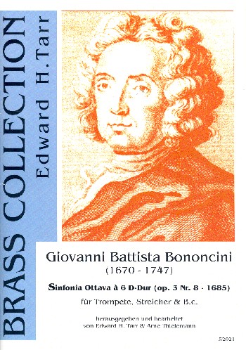 Vorderes Coverbild Sinfonia ottava à 6 D-Dur op.3,8