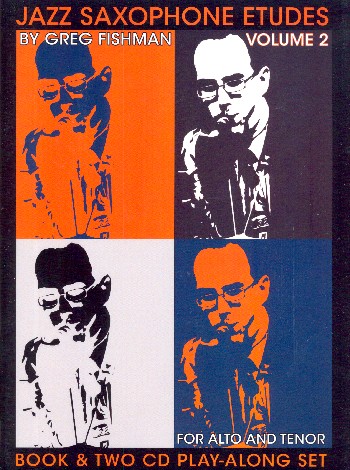 Vorderes Coverbild Jazz Saxophone Etudes vol.2