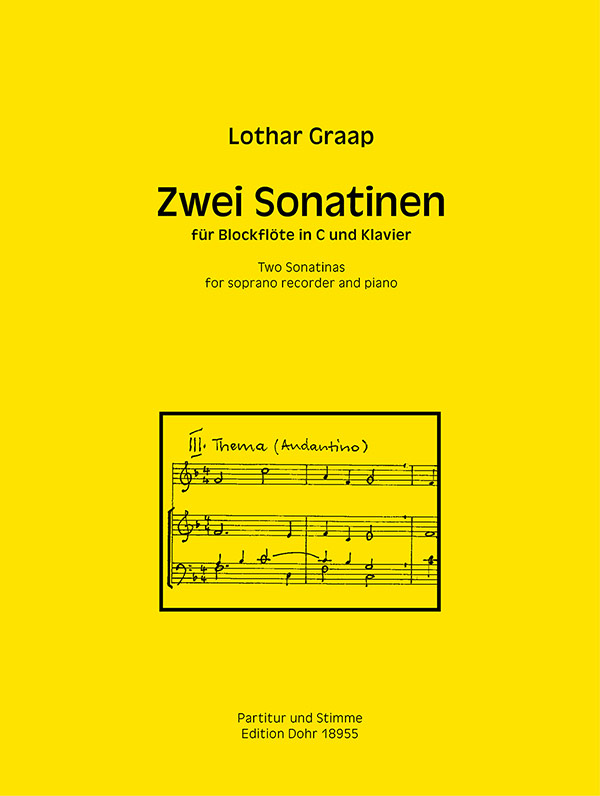 Vorderes Coverbild 2 Sonatinen