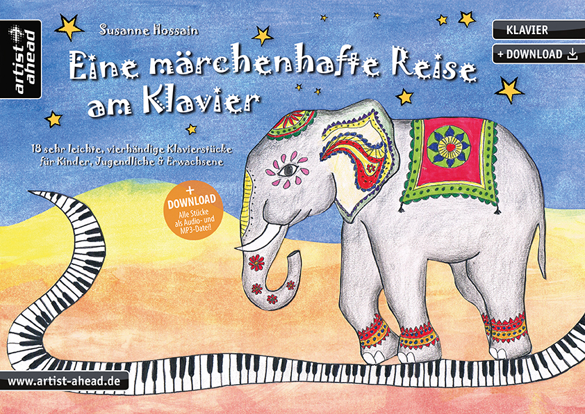 Vorderes Coverbild Eine märchenhafte Reise am Klavier (+Download)
