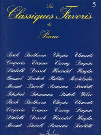 Vorderes Coverbild Les classiques favoris du piano vol.5
