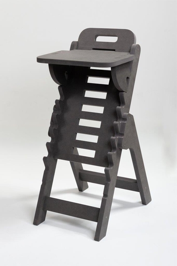 Vorderes Coverbild Musikerstuhl Tidlos Valchromat anthrazit