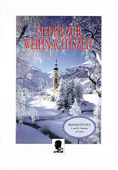 Vorderes Coverbild Lieder zur Weihnachtszeit