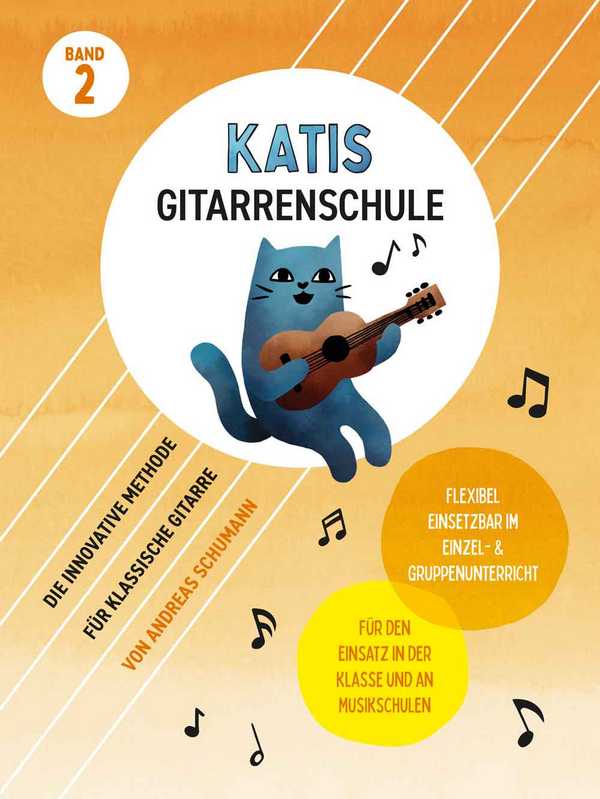 Vorderes Coverbild Katies Gitarrenschule Band 2