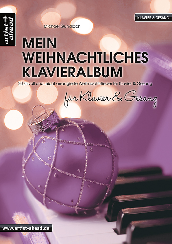 Vorderes Coverbild Mein weihnachtliches Klavieralbum
