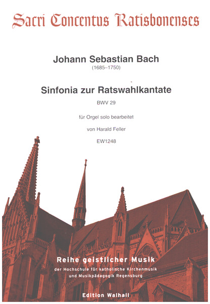 Vorderes Coverbild Sinfonia aus der Ratswahlkantate  BWV29