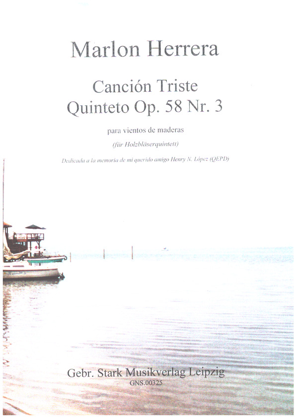 Vorderes Coverbild Canción triste (Quinteto op.58,3)