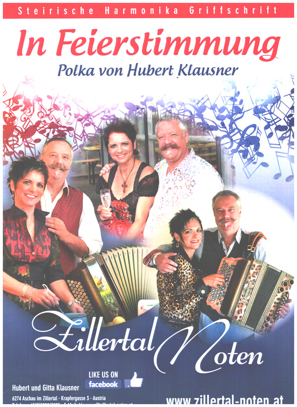 Vorderes Coverbild In Feierstimmung (+CD)