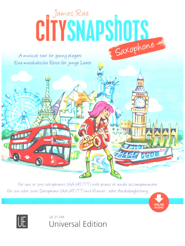 Vorderes Coverbild City Snapshots (+Online Audio)