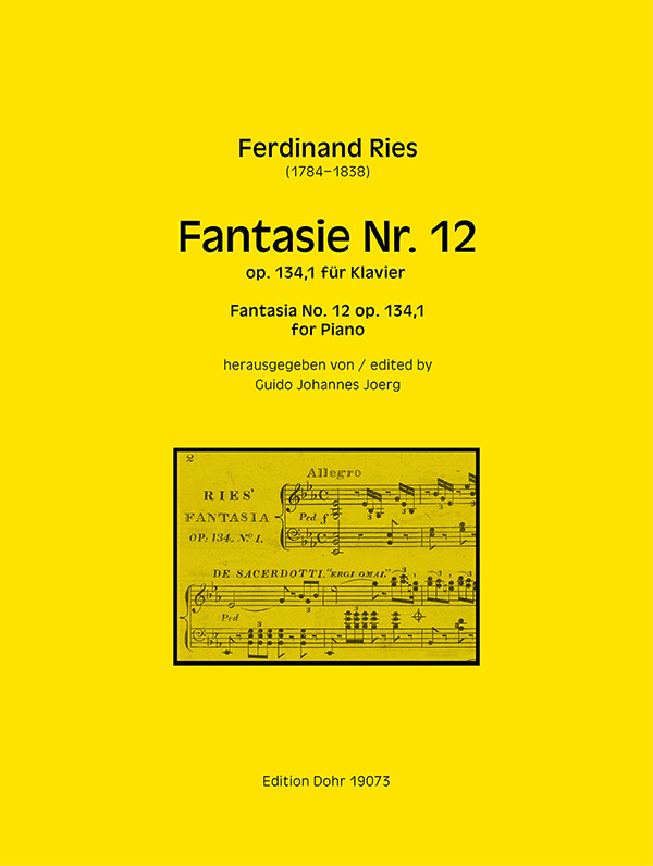 Vorderes Coverbild Fantasie Nr.12 op.134,1