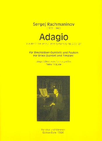 Vorderes Coverbild Adagio aus der Sinfonie e-Moll Nr.2 op.27