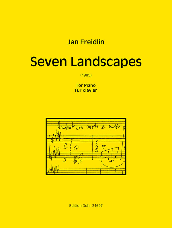 Vorderes Coverbild Seven Landscapes (1985)