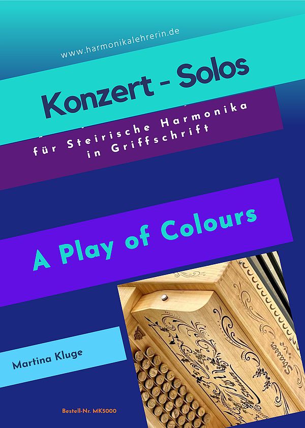 Vorderes Coverbild Konzert-Solos - A Play of Colours