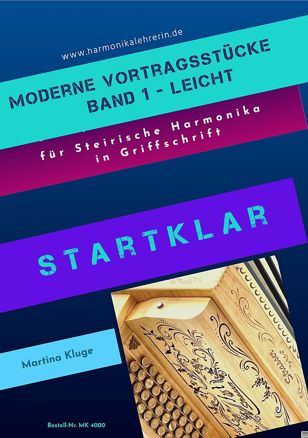 Vorderes Coverbild Startklar: Moderne Vortragsstücke Band 1 - leicht