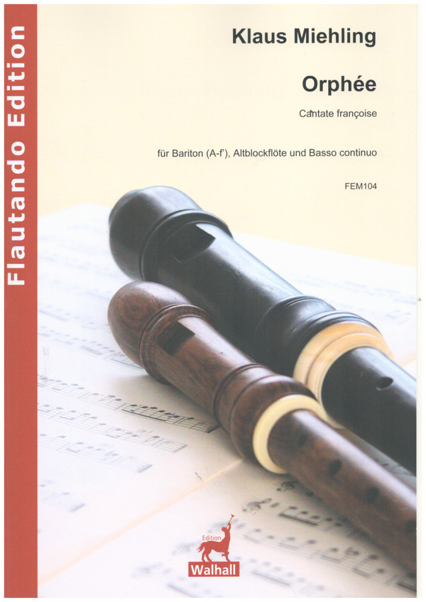 Vorderes Coverbild Orphée (Cantate francoise)