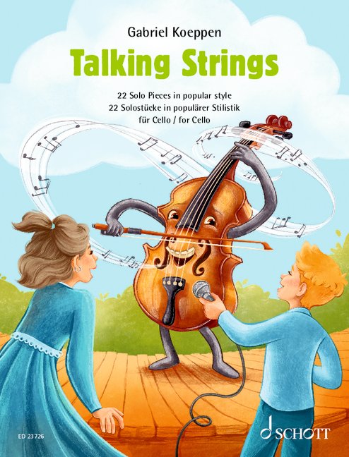 Vorderes Coverbild Talking Strings