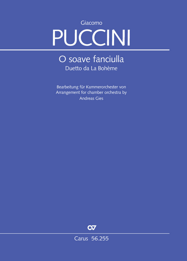 Vorderes Coverbild O soave fanciulla da 'La Boheme' (Duetto)