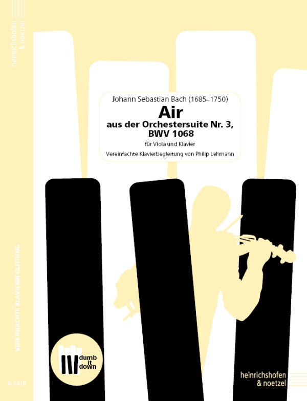 Vorderes Coverbild Air aus der Orchestersuite Nr. 3 BWV 1068