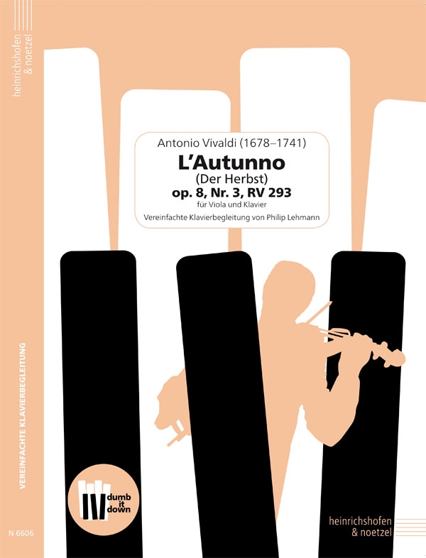 Vorderes Coverbild L'Autunno (Der Herbst) op.8 Nr.3 RV293  (+QR-Codes)