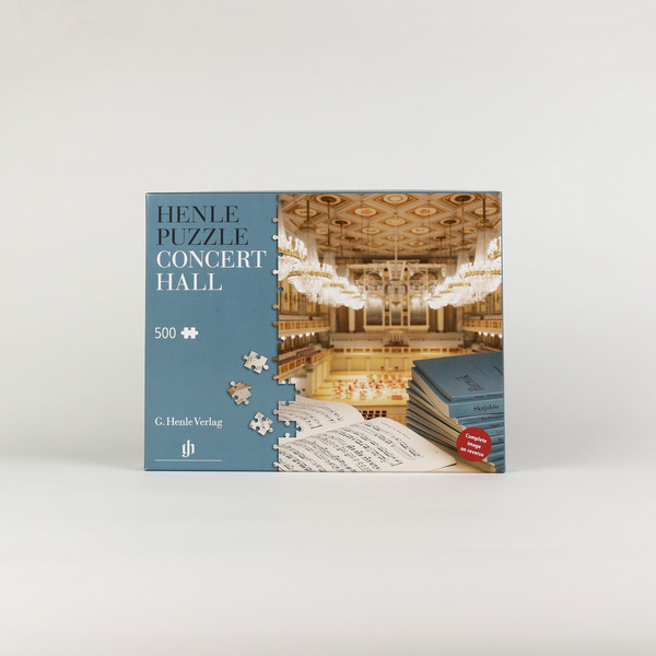 Vorderes Coverbild Henle-Puzzle Konzerthalle