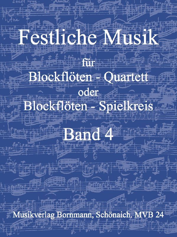 Vorderes Coverbild Festliche Musik Band 4