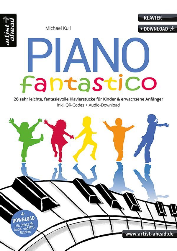 Vorderes Coverbild Piano Fantastico (+QR-Codes und Online-Audio)