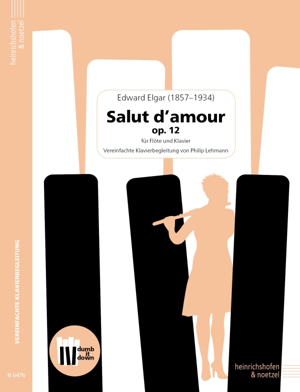 Vorderes Coverbild Salut d'amour op.12  (+QR-Codes)