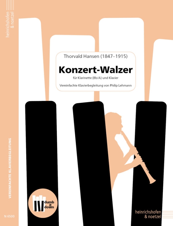 Vorderes Coverbild Konzert-Walzer  (+QR-Codes)
