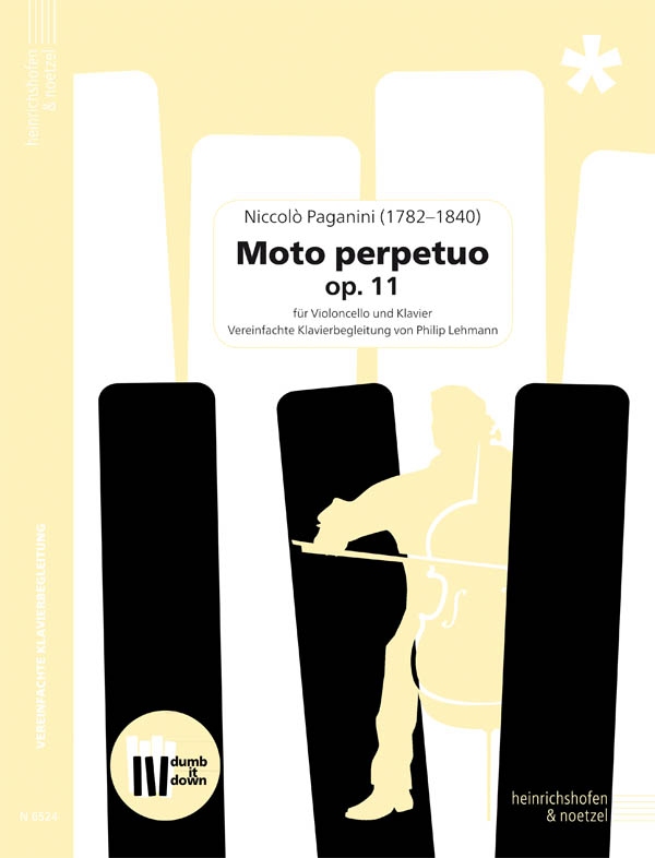 Vorderes Coverbild Moto perpetuo op. 11  (+QR-Codes)