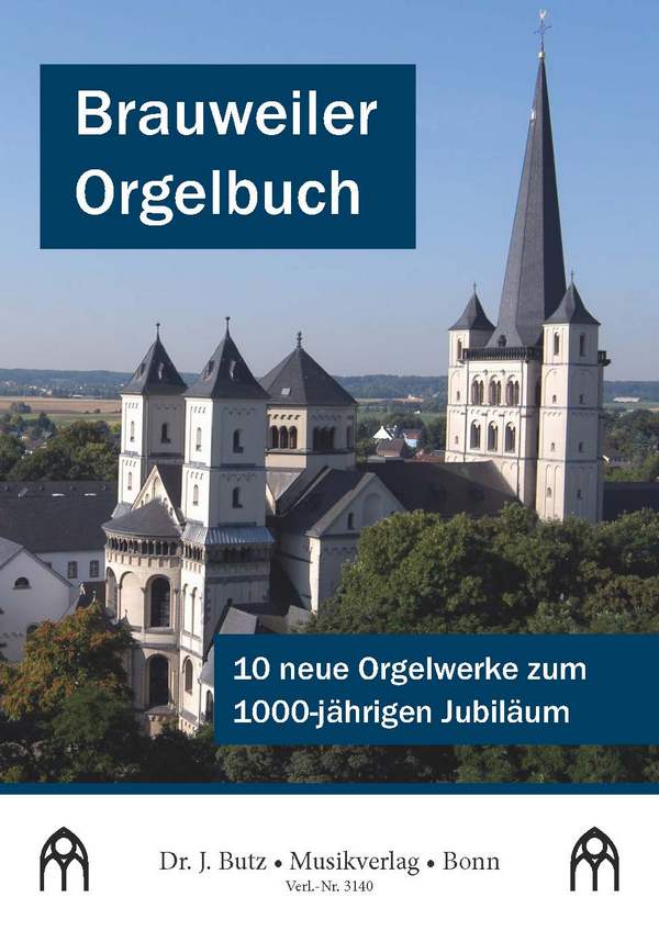 Vorderes Coverbild Brauweiler Orgelbuch
