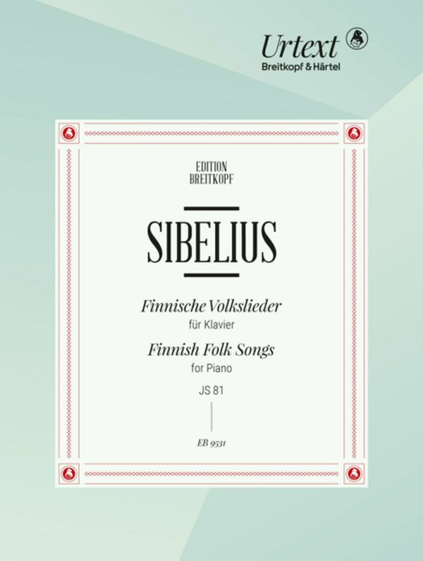 Vorderes Coverbild Finnische Volkslieder
