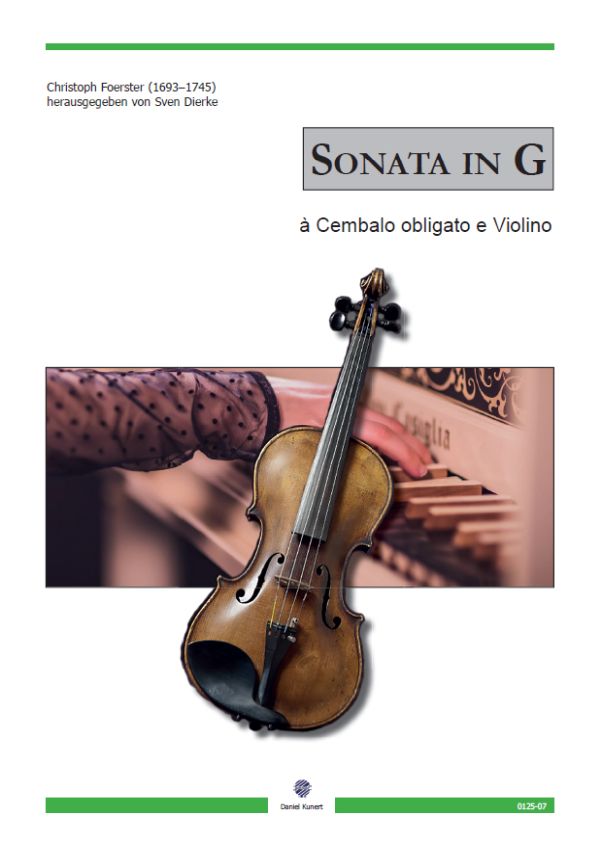 Vorderes Coverbild Sonata in G