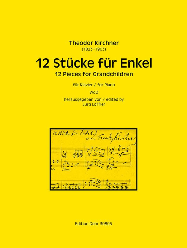 Vorderes Coverbild 12 Stücke für Enkel WoO