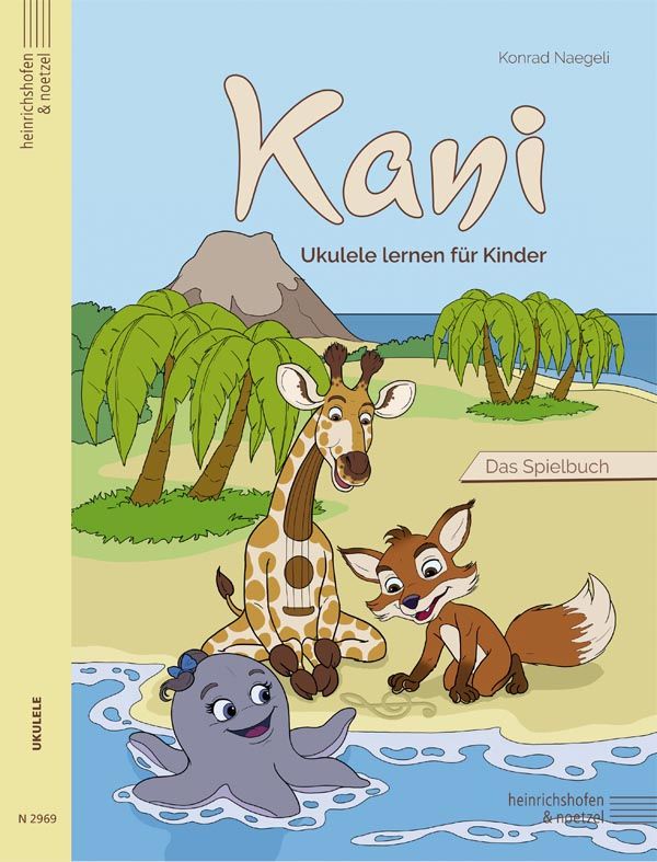 Vorderes Coverbild Kani - Ukulele lernen für Kinder - Das Spielbuch (+QR-Codes