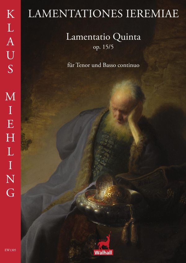 Vorderes Coverbild Lamentatio Quinta op.15,5