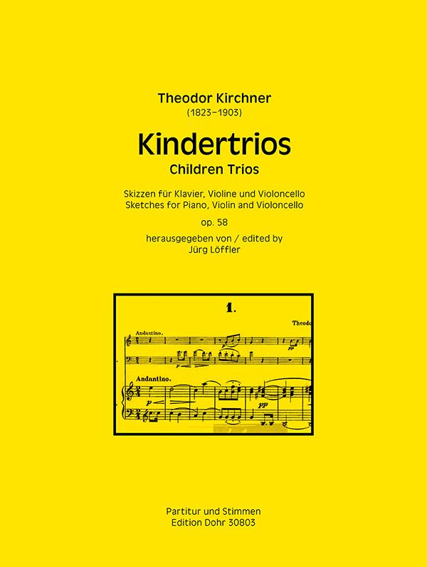 Vorderes Coverbild Kindertrios (Children Trios) op.58