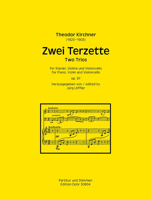 Vorderes Coverbild 2 Terzette (2 Trios) op.97