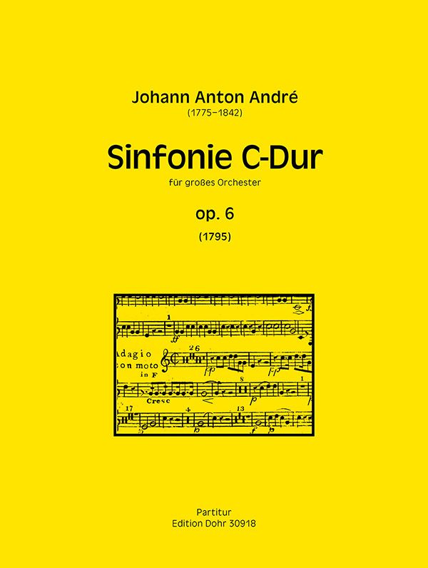 Vorderes Coverbild Sinfonie C-Dur op.6