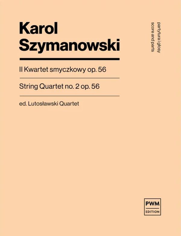 Vorderes Coverbild Stsring Quartet in op.56