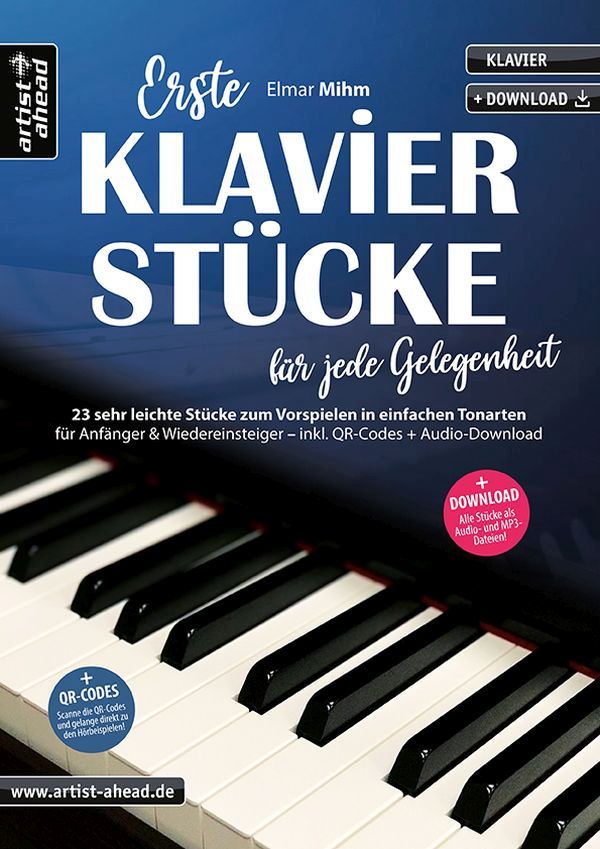 Vorderes Coverbild Erste Klavierstücke für jede Gelegenheit (+Download)
