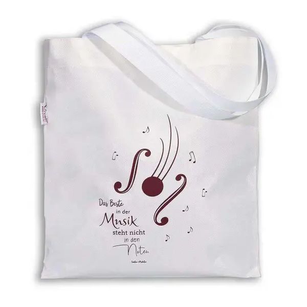 Vorderes Coverbild Große Tragetasche "Das Beste in der Musik"