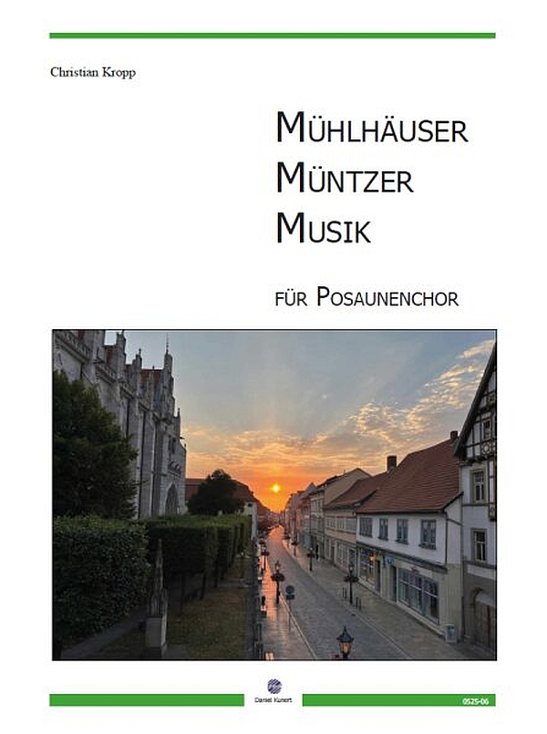 Vorderes Coverbild Mühlhäuser Müntzer Musik