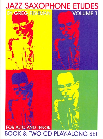 Vorderes Coverbild Jazz Saxophon Etudes vol.1  (+2CD's)