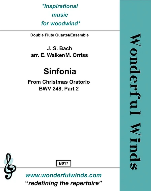 Vorderes Coverbild Sinfonia (Christmas Oratorio) BWV 248, Part 2